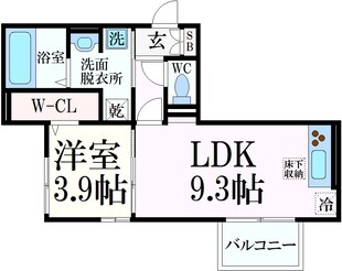 アンベリールの物件間取画像